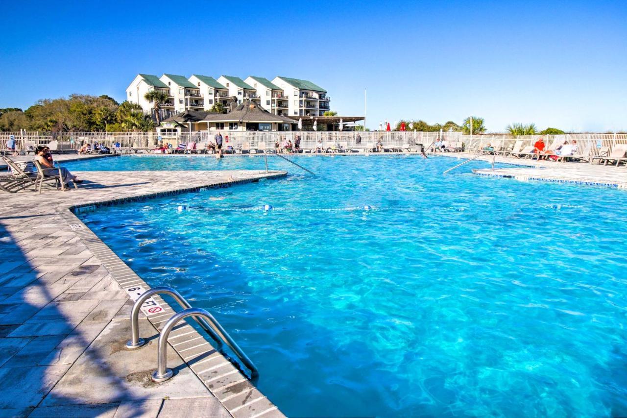 Oceanfront Condo With Beach View, Pool And Tennis! Hilton Head Island Exterior foto